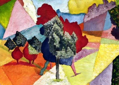 Diego Rivera Landscape