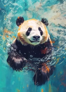 Underwater Panda