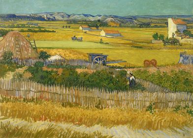 The Harvest 1888 van Gogh