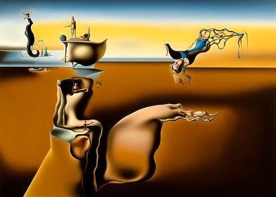 SALVADOR DALI PAINT STYLE