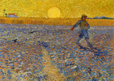 The Sower 1888 van Gogh