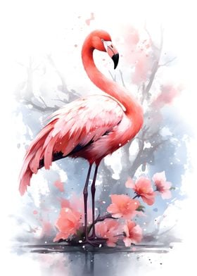 Flamingo Cherry Blossom
