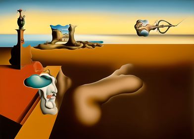 SALVADOR DALI PAINT STYLE