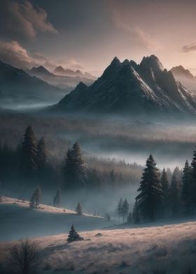 fantasy mountains