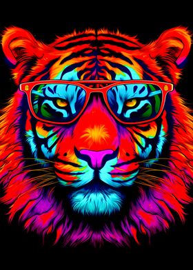 Colorful Tiger