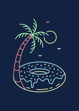Summer Vacation at Donut