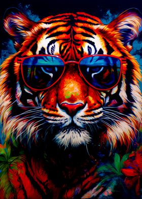 Colorful Tiger