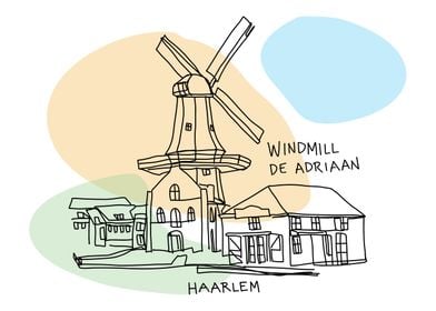 Windmill de Adriaan