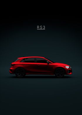 Audi RS3 2021 8Y Red