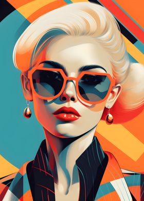 Fashion lady portrait