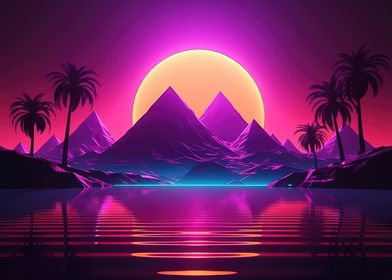 Synthwave Retro Utopia