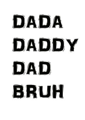 Funny Fathers Day Poster