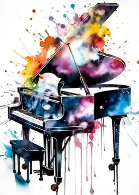 Piano Colorful