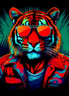 Colorful Tiger