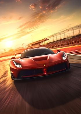 Ferrari Car Race