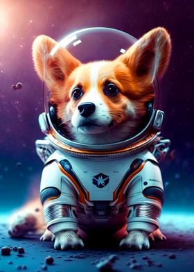 Dog astronaut