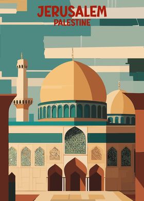 Al Quds Jerusalem Poster