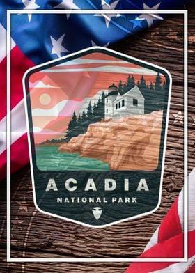 Acadia Park Badge