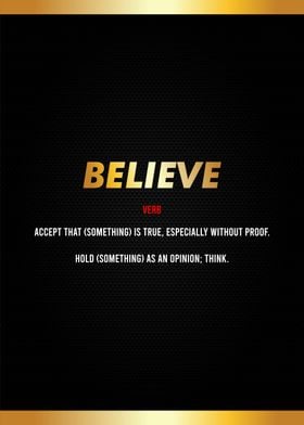 believe