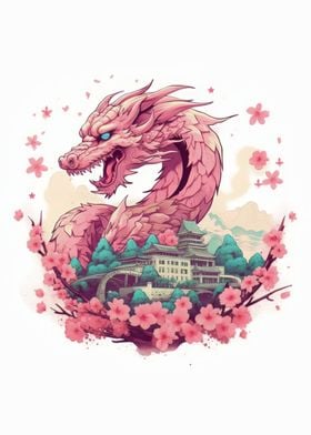 Japanese dragon cherry