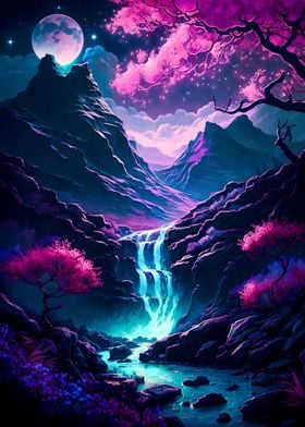 Neon Landscape