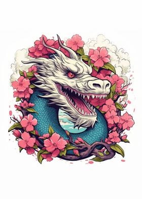 Japanese dragon cherry