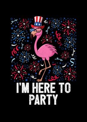 Im Here To Party 4th Of