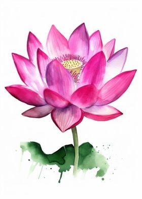 Pink Lotus Flower