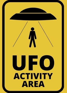 warning ufo activity area