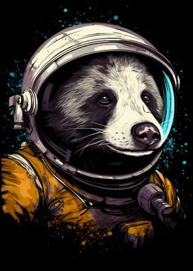 Honey Badger Astronaut