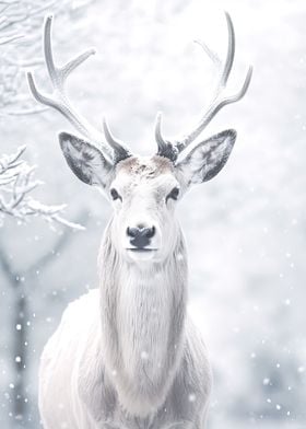 Snow Deer