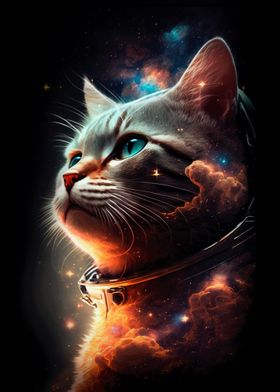 Cosmic Space Cat