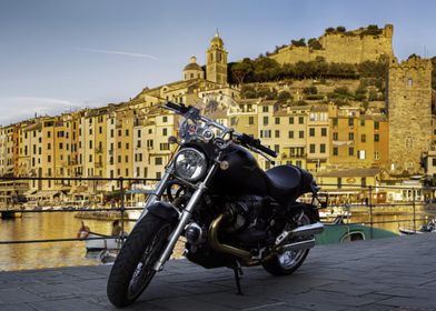 Guzzi in Porto Venere