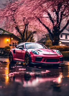 Cars cherry Blossom