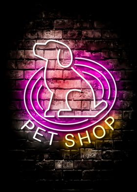 Pet Shop Neon