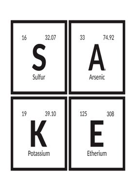 Sake Periodic Table