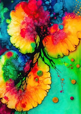 Abstract Alcohol Ink 24