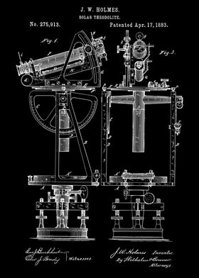 1883 Theodolite Patent