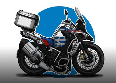 BMW R1250 CARTOON