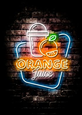 Orange Junice Neon