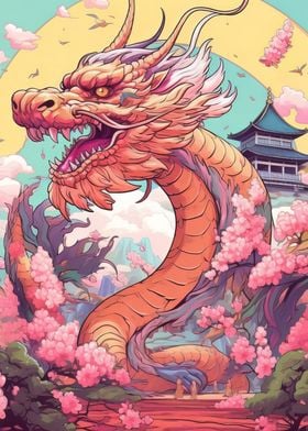 Japanese dragon cherry