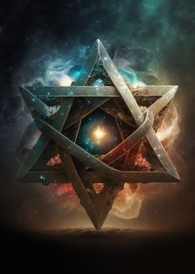 3D Illuminated Merkaba