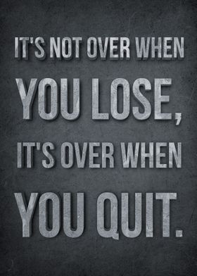 Never Quit Just Do It