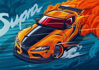 TOYOTA GR SUPRA MK5 A90