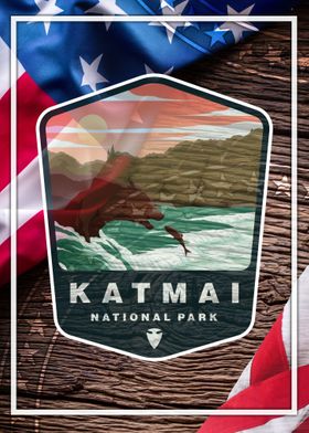 Katmai Park Badge
