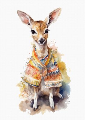 Watercolor Animal