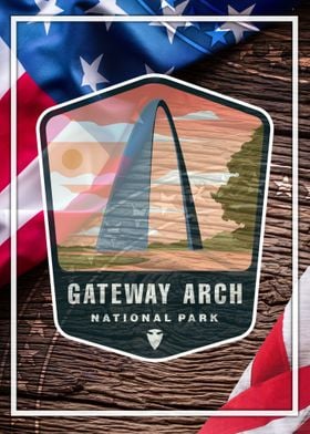 Gateway Arch Park Badge
