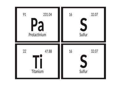 Pastis Periodic Table 