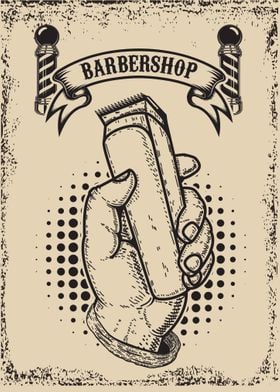 barber shop poster