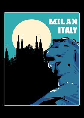 Milan Italy Tourist Gift